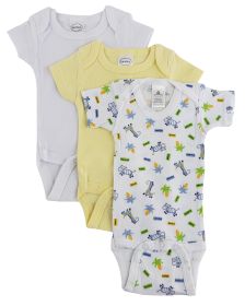 Preemie Boys Short Sleeve Printed Variety Pack