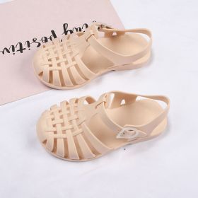 Summer Children Sandals Baby Girls Soft Non-slip Princess Shoes Kids Candy Jelly Beach Shoes Boys Casual Roman Toddler Slippers