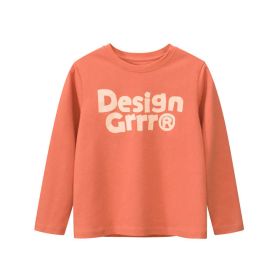 Children Print Pattern Design Long Sleeve Soft Cotton Tops