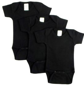 Black Onezie (Pack of 3) (Color: Black, size: large)