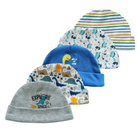 Cotton Newborn Four Seasons Baby Cap (Option: E Style)